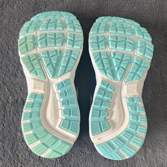 Brooks Women's Ghost 11 Running Shoes Navy/Mint/White Size 7.5 - Picture 6 of 6